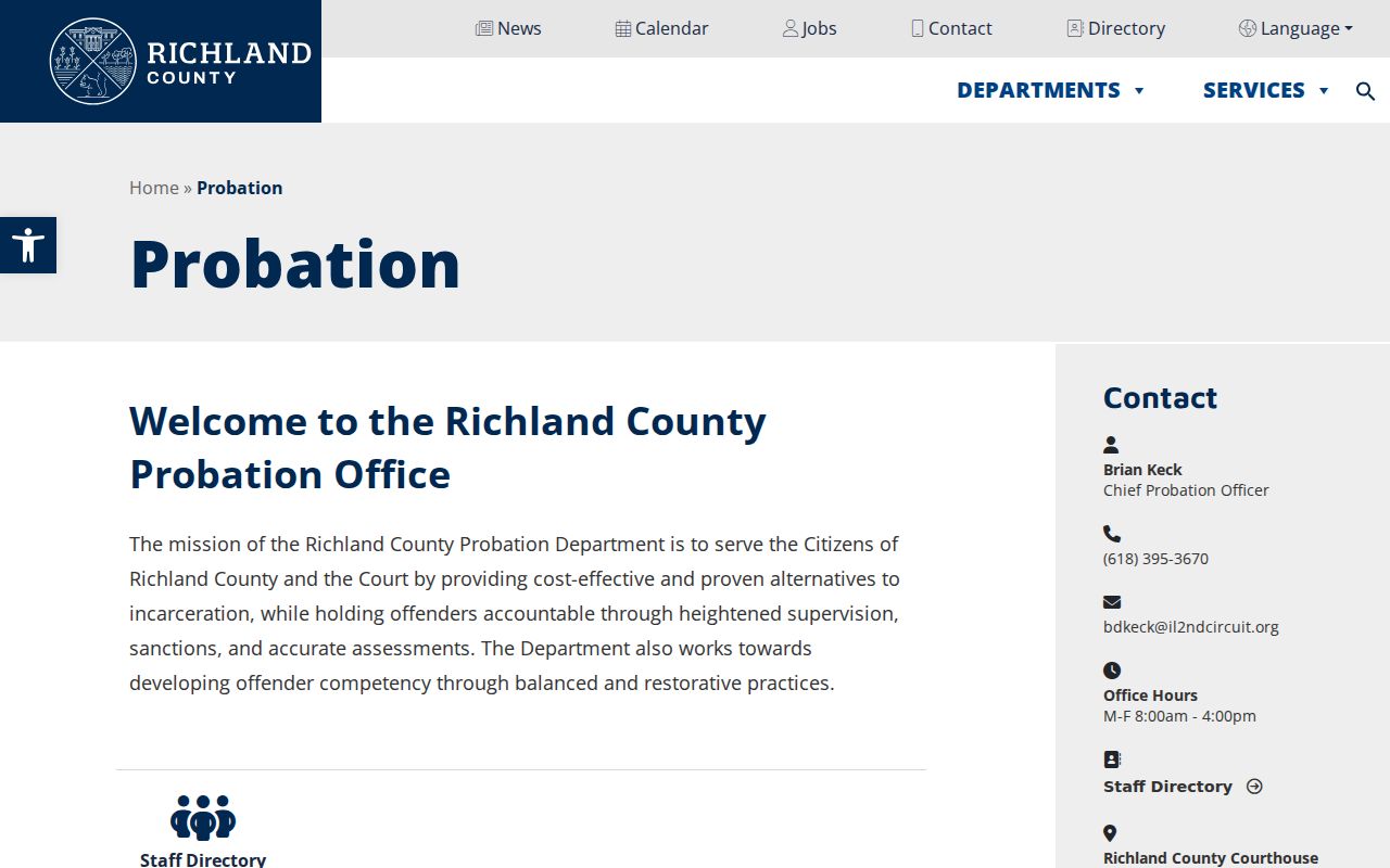 Noble criminal records county probation source