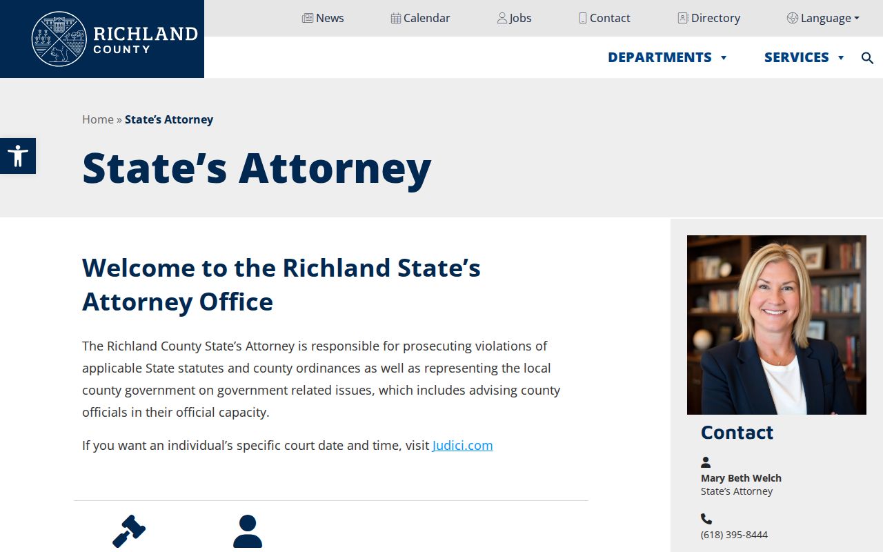 Olney criminal case records State's Attorney source